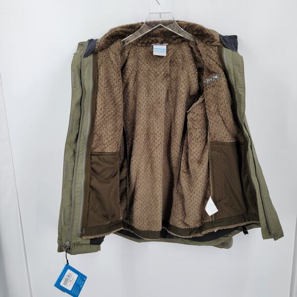 Columbia Jacket Womens Medium Stone Green Bugaboo II Fleece Interchange Jacket - Picture 3 of 16